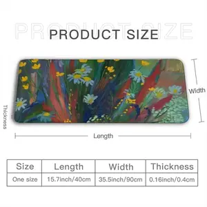 A Bouquet Of Wild Flowers In The Evening Keyboard Mouse Pad (Multi-Size)