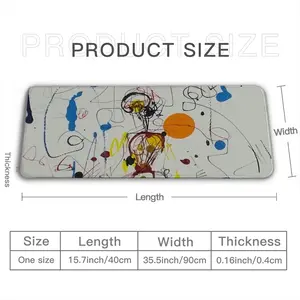 On Her Way Keyboard Mouse Pad (Multi-Size)