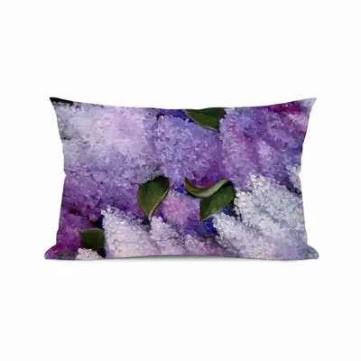 Aroma Of Lilac Polyester Pillow (Rectangle, Multi-Size)