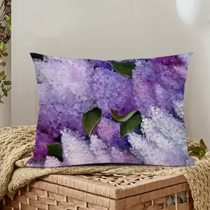 Aroma Of Lilac Polyester Pillow (Rectangle, Multi-Size)