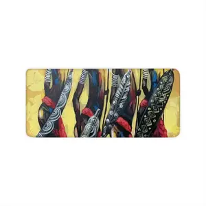 Masai Warriors Ii Keyboard Mouse Pad (Multi-Size)