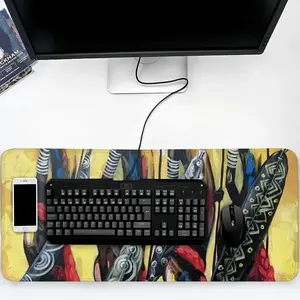 Masai Warriors Ii Keyboard Mouse Pad (Multi-Size)