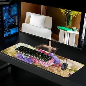 Floral Rhapsody Keyboard Mouse Pad (Multi-Size)