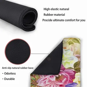 Floral Rhapsody Keyboard Mouse Pad (Multi-Size)