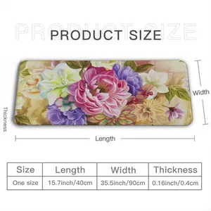 Floral Rhapsody Keyboard Mouse Pad (Multi-Size)