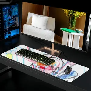 Everyday Micro-Scenes 018 Keyboard Mouse Pad (Multi-Size)