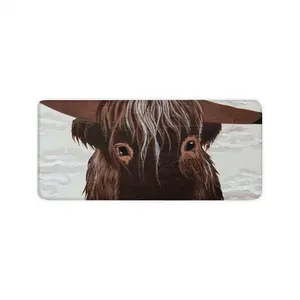 Bull - Red Bull Taurus Animals Buffalo Wild Keyboard Mouse Pad (Multi-Size)