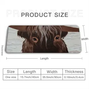 Bull - Red Bull Taurus Animals Buffalo Wild Keyboard Mouse Pad (Multi-Size)