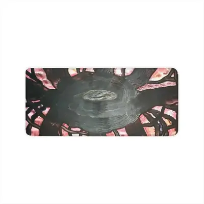 Black Web Keyboard Mouse Pad (Multi-Size)