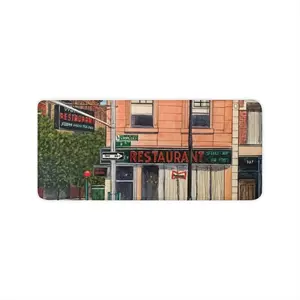 #6Th Avenue Restaurant New York City Keyboard Mouse Pad (Multi-Size)