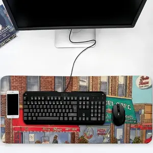 The Bagel Cafe New York City Keyboard Mouse Pad (Multi-Size)