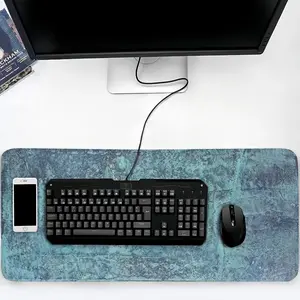 Arctic Blue Keyboard Mouse Pad (Multi-Size)