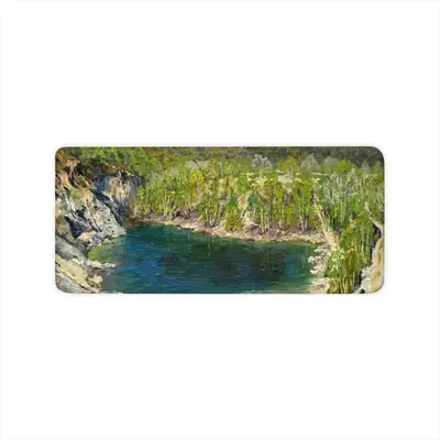 Landscape Mountain Lake Signed Keyboard Mouse Pad (Multi-Size)