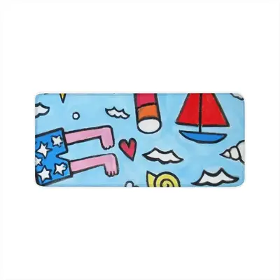 Seaside Keyboard Mouse Pad (Multi-Size)