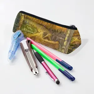 Prohibited Triangle Pen Bag