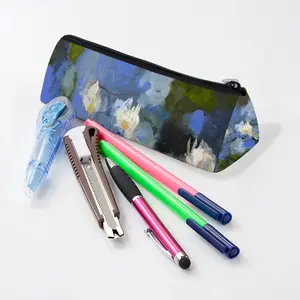 Water Lilies Triangle Pen Bag