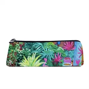 Backyard Garden Ii Triangle Pen Bag