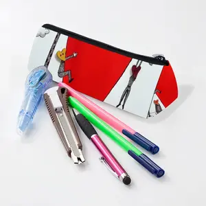 Love Is All Around Triangle Pen Bag