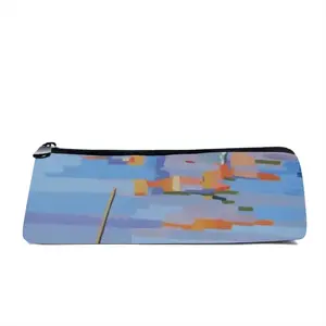 A Little Fishing Harbour In The South Of France Triangle Pen Bag