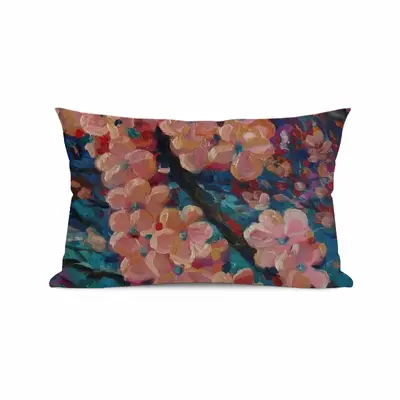 Apple Tree Blossom Polyester Pillow (Rectangle, Multi-Size)