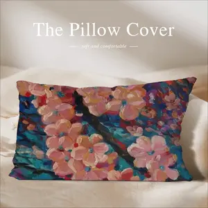 Apple Tree Blossom Polyester Pillow (Rectangle, Multi-Size)