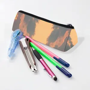 Bermuda Dragon Sunset Triangle Pen Bag