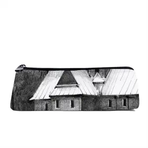 Church In The Carpathians Triangle Pen Bag