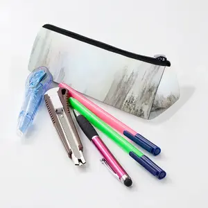 Megacity And Seagull Triangle Pen Bag