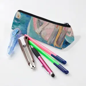 Two Ladies Triangle Pen Bag