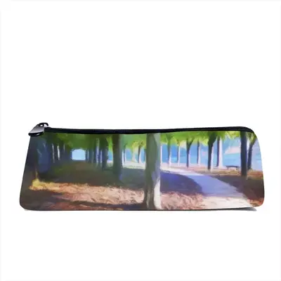 Waterfront Trees Alley Triangle Pen Bag