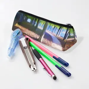 Waterfront Trees Alley Triangle Pen Bag