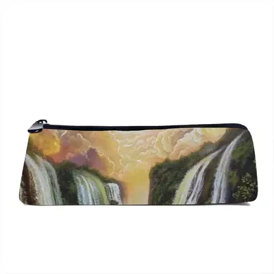 Among The Waterfalls Triangle Pen Bag