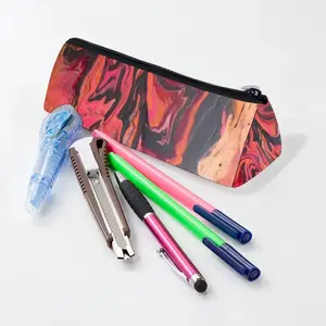 A Violet Noise Triangle Pen Bag