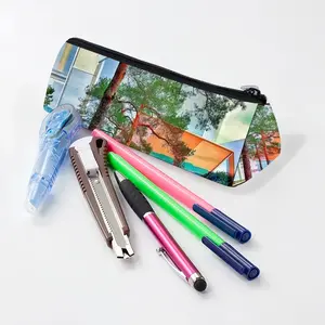 Deep Breath Triangle Pen Bag