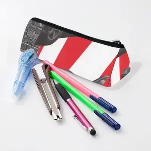 Accident Collage Triangle Pen Bag