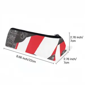 Accident Collage Triangle Pen Bag