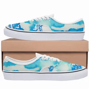 Men Calligraphic Landscape 009 Low Top Shoes (Foam)