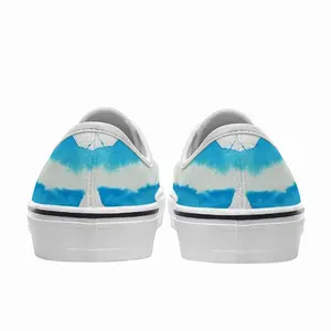 Men Calligraphic Landscape 009 Low Top Shoes (Foam)