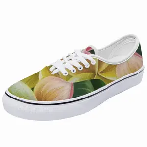 Men Hawaiian Flowers Low Top Shoes (Foam)