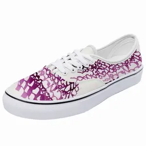 Men Calligraphic Landscape 004 Low Top Shoes (Foam)