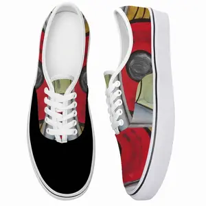 Men Red Eye Low Top Shoes (Foam)