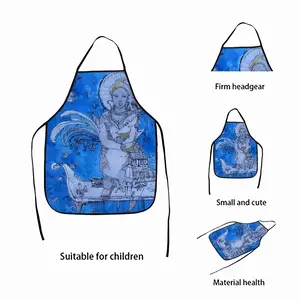 Drawing Ink - Blue Diva Apron (Kids)