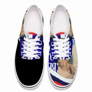 Men Great Again - Flag Usa Trump Putin Street Art Interior Design Decor Ideas Low Top Shoes (Foam)