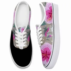 Men Purple Flowerbed Low Top Shoes (Foam)