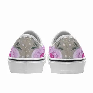 Men Purple Flowerbed Low Top Shoes (Foam)